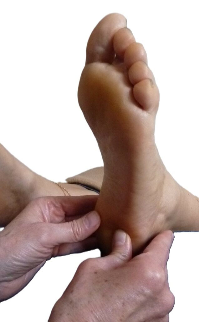 Massage bien être relaxant des pieds